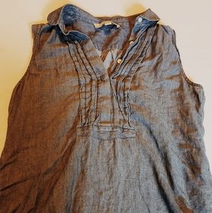 Soft Denim Ann Taylor Loft Tank